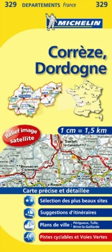 Livrenpoche : Carte dÉpartements corrèze Dordogne n°329 - Collectif - Livre