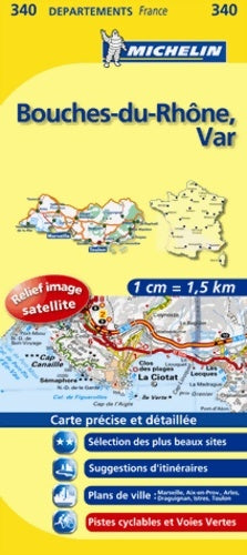 Livrenpoche : Carte dpartements bouches-du-rhne var - Collectif - Livre