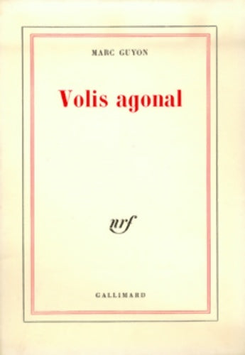 Livrenpoche : Volis agonal - Marc Guyon - Livre