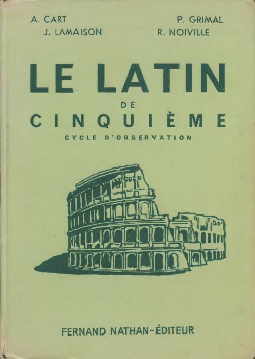 Livrenpoche : La latin de cinquième - Collectif - Livre
