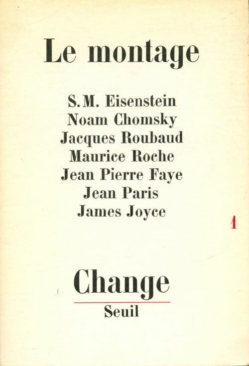 Livrenpoche : Le montage Tome I - Collectif - Livre