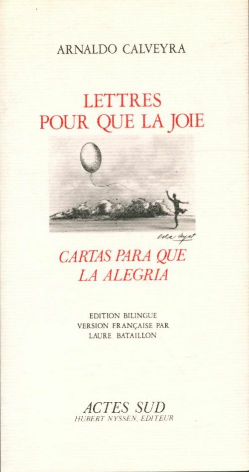 Livrenpoche : Lettres pour que la joie - Arnaldo Calveyra - Livre