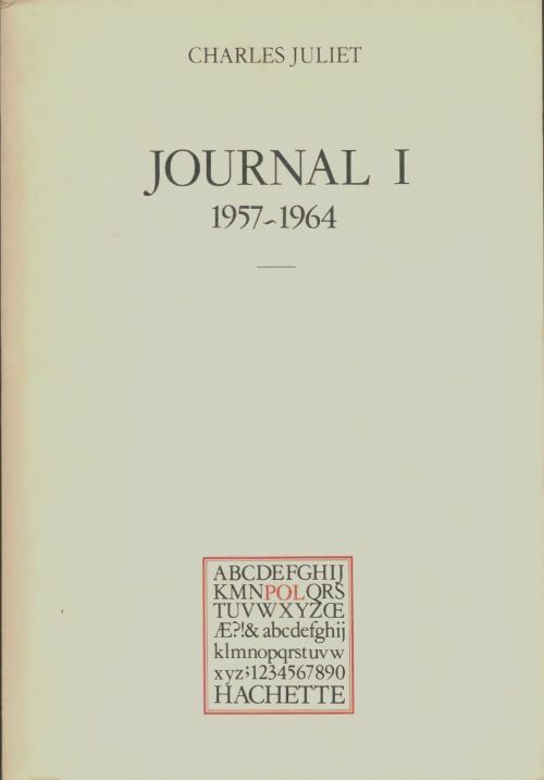 Livrenpoche : Journal I : 1957-1967 - Charles Juliet - Livre