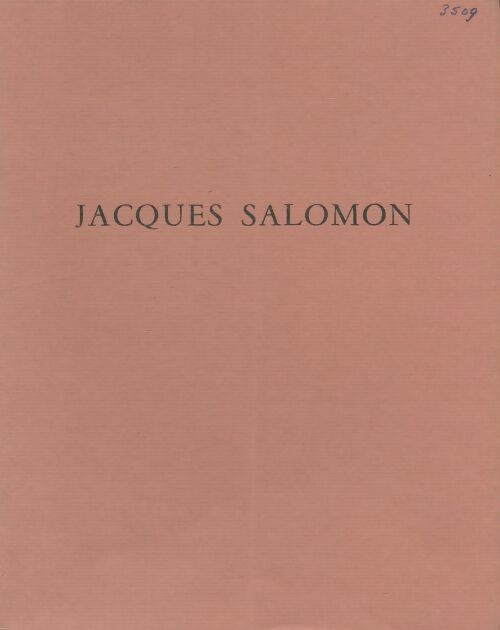 Livrenpoche : Peintures, pastels, aquarelles - Jacques Salomon - Livre