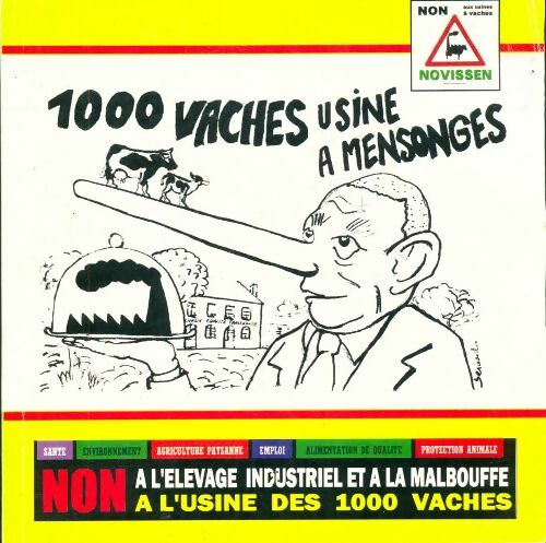 Livrenpoche : Mille vaches usine à mensonges - Collectif - Livre