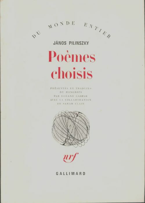 Livrenpoche : Poèmes choisis - Janos Pilinszky - Livre