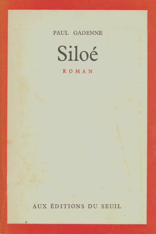 Livrenpoche : Siloé - Paul Gadenne - Livre