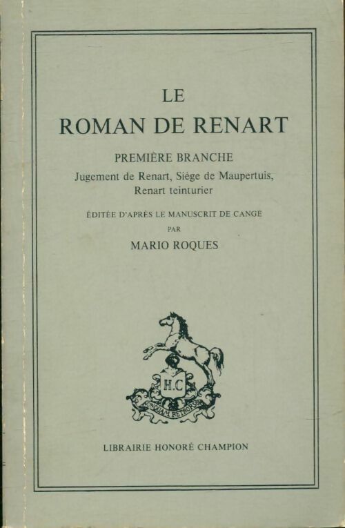 Livrenpoche : Le roman de Renart - Xxx - Livre