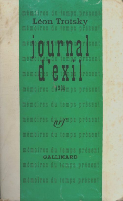 Livrenpoche : Journal d'exil - Léon Trotsky - Livre