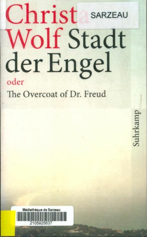 Livrenpoche : Stadt der engel oder the overcoat of dr. Freud - Christa Wolf - Livre