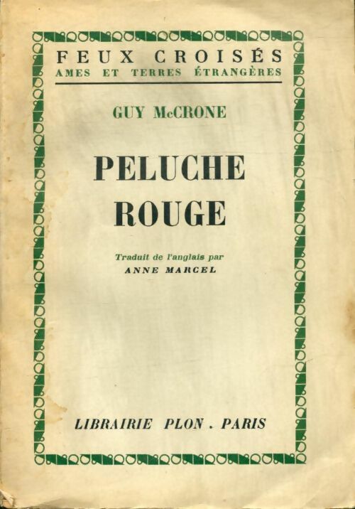 Livrenpoche : Peluche rouge - Guy McCrone - Livre