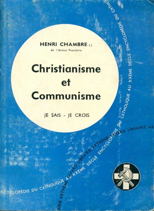 Livrenpoche : Christianisme et communisme - Henri Chambre - Livre