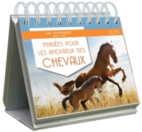 Livrenpoche : Pensées pour les amoureux des chevaux 2019 - Daniele Boone - Livre