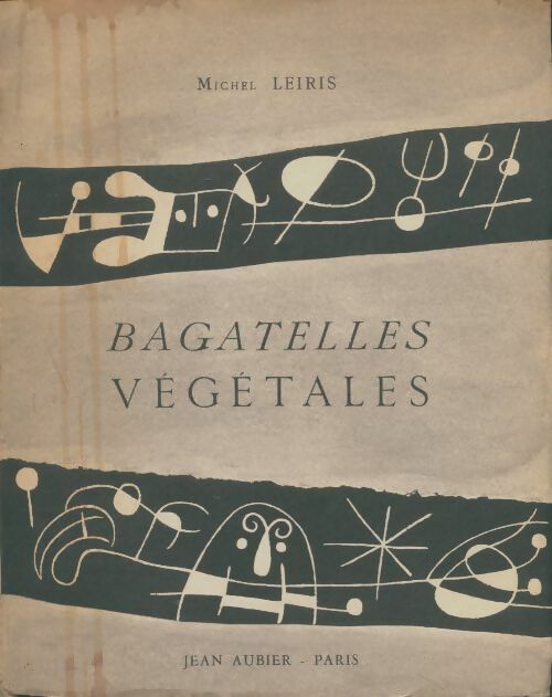 Livrenpoche : Bagatelles végétales - Michel Leiris - Livre