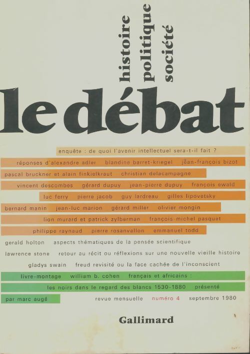Livrenpoche : Le débat n°4 - Collectif - Livre