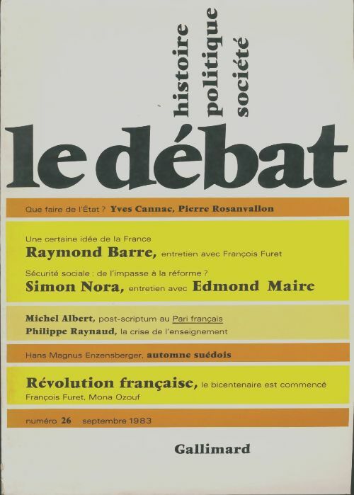 Livrenpoche : Le débat n°26 - Collectif - Livre