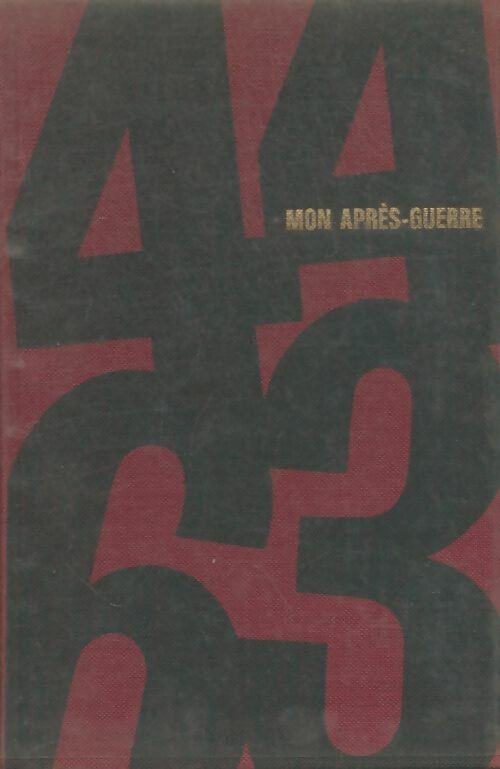 Livrenpoche : Mon après-guerre - François Brigneau - Livre