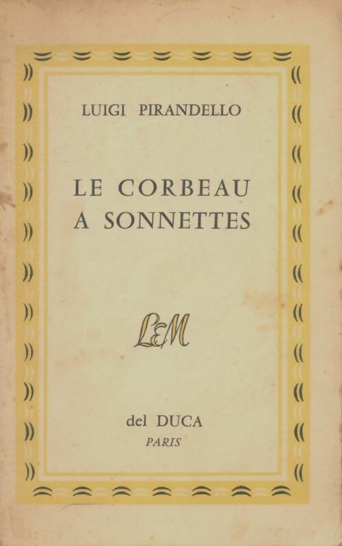 Livrenpoche : Le corbeau à sonnettes - Luigi Pirandello - Livre
