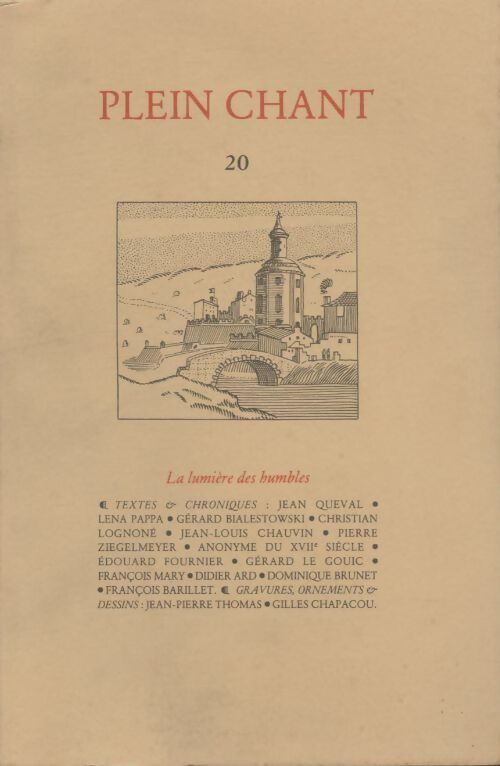 Livrenpoche : Plein chant n°20 - Collectif - Livre