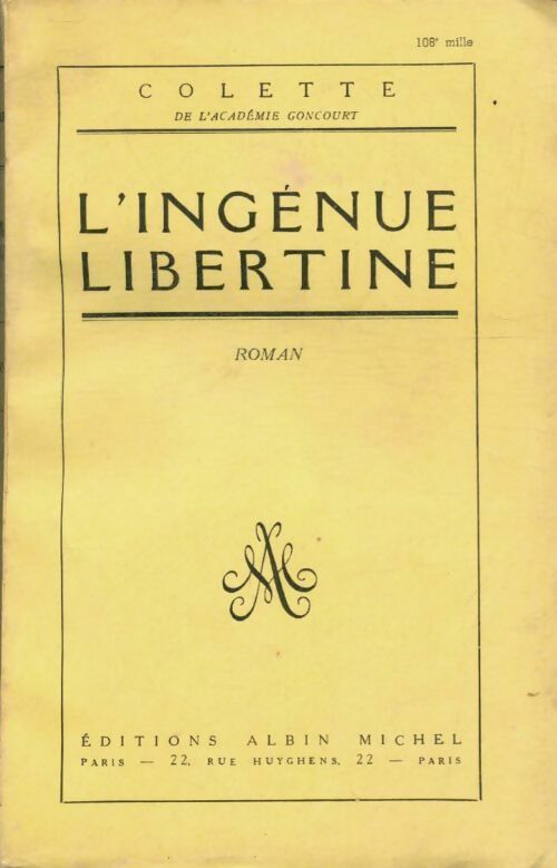 Livrenpoche : L'ingénue libertine - Colette - Livre