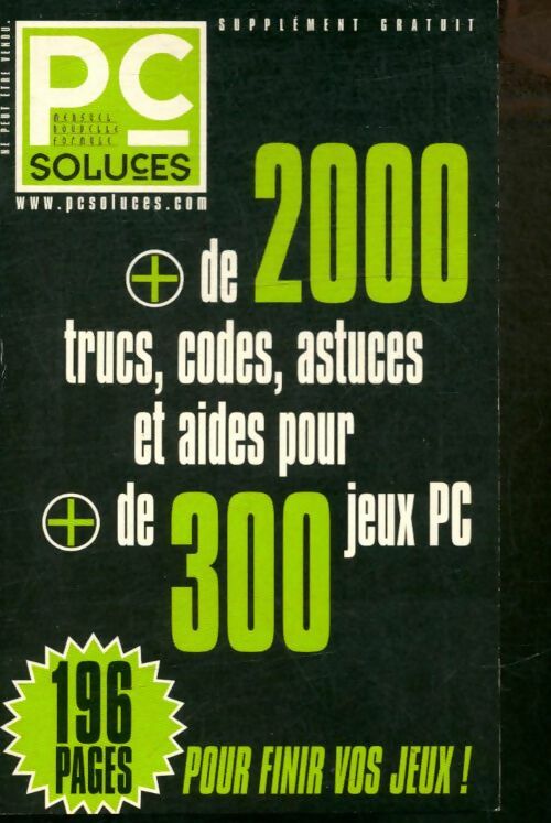 Livrenpoche : + De 2000 trucs, codes, astuces et aides pour + de 300 jeux PC - Collectif - Livre