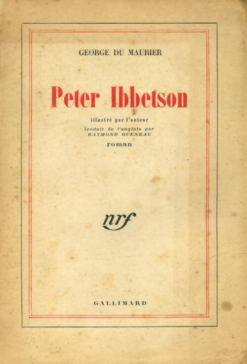Livrenpoche : Peter Ibbetson - George Du Maurier - Livre