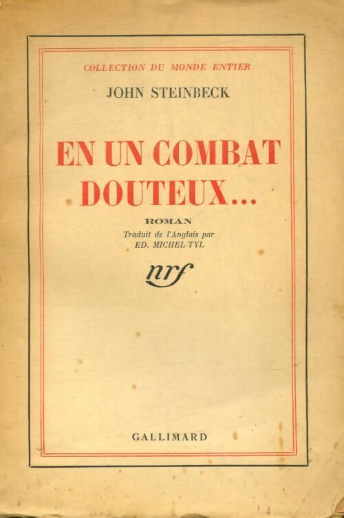 Livrenpoche : En un combat douteux... - John Steinbeck - Livre