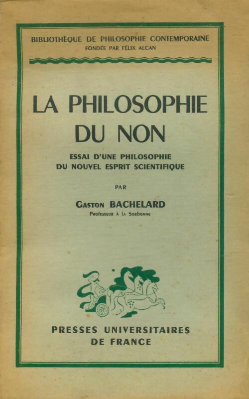 Livrenpoche : La philosophie du non - Gaston Bachelard - Livre