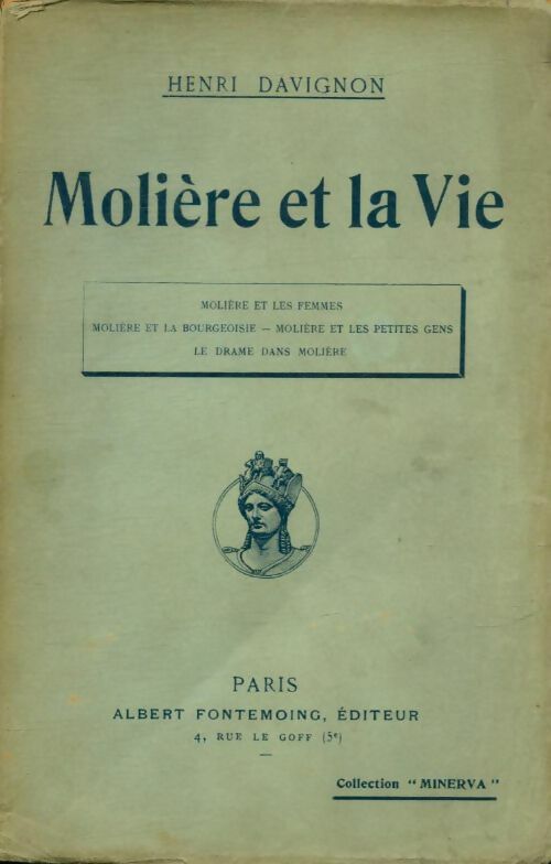 Livrenpoche : Molière et la vie - Henri Davignon - Livre