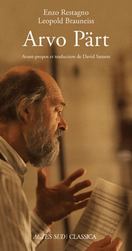 Livrenpoche : Arvo Pärt - Leopold Brauneiss, Enzo Restagno - Livre