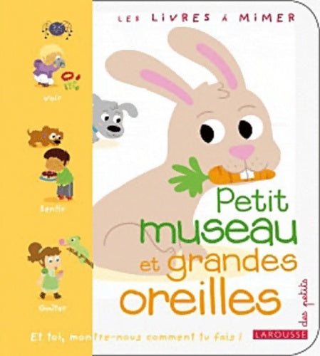 Livrenpoche : Petit museau et grandes oreilles - Collectif - Livre