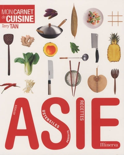 Livrenpoche : Mon carnet de cuisine Asie - Terry Tan - Livre