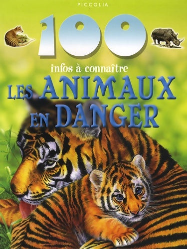 Livrenpoche : Les animaux en danger - Steve Parker - Livre