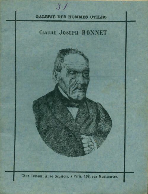 Livrenpoche : Claude Joseph Bonnet - A. Du Saussois - Livre