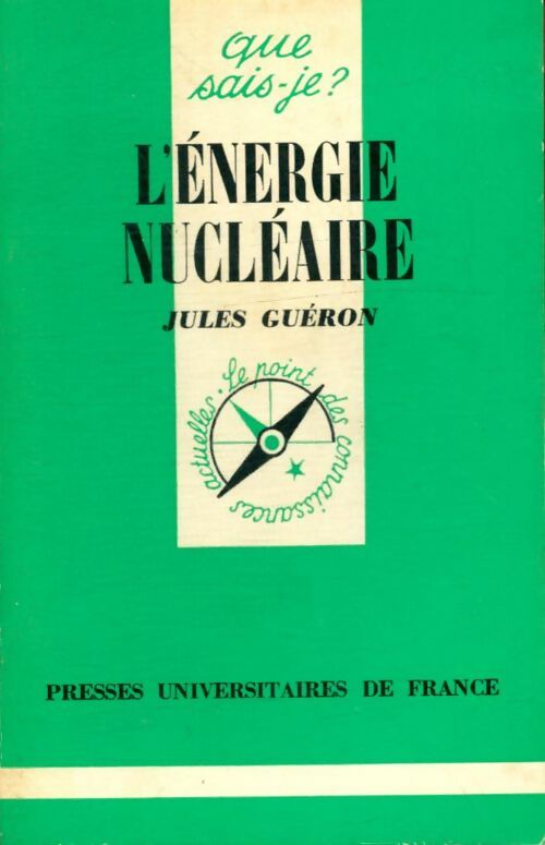 Livrenpoche : L'énergie nucléaire - Jules Guéron - Livre