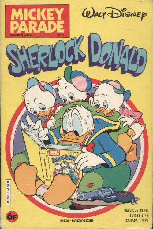 Mickey-parade n°1 : Sherlock Donald - Collectif - Livre