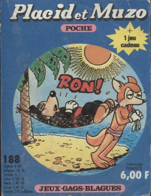 Livrenpoche : Placid et Muzo poche n°188 - Collectif - Livre
