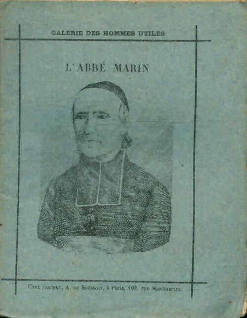 Livrenpoche : L'Abbé Marin - A. Du Saussois - Livre