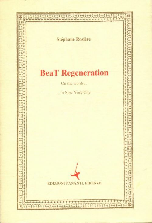 Livrenpoche : BeaT Regeneration - Stéphane Rosière - Livre