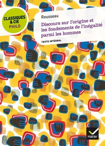 Livrenpoche : Discours sur l'origine et les fondements de l'inégalité parmi les hommes - Jean-Jacques Rousseau - Livre