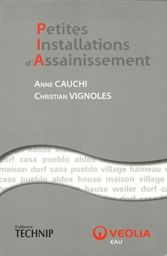 Livrenpoche : Petites installations d'assainissement - Christian Vignoles - Livre