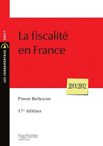 Livrenpoche : La fiscalité en France - Pierre Beltrame - Livre