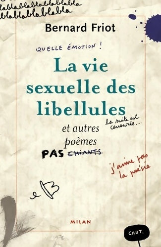Livrenpoche : La vie sexuelle des libellules et autres poèmes - Bernard Friot - Livre