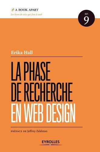 Livrenpoche : La phase de recherche en web design n°9 - Erika Hall - Livre