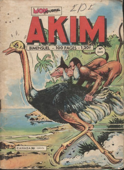 Livrenpoche : Akim n°346 - Collectif - Livre