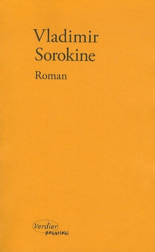 Livrenpoche : Roman - Vladimir Sorokine - Livre