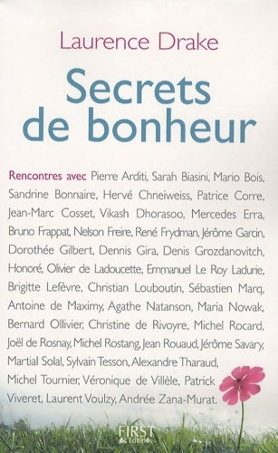 Livrenpoche : Secrets de bonheur - Laurence Drake - Livre