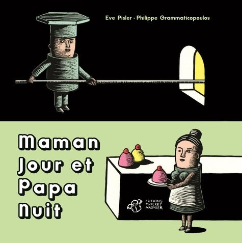 Livrenpoche : Maman jour et papa nuit - Eve Pisler - Livre