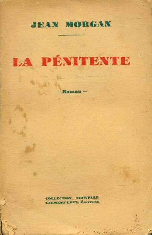 Livrenpoche : La pénitente - Jean Morgan - Livre