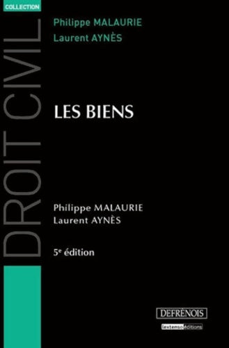 Livrenpoche : Droit civil. Les biens 5ème édition - Philippe Malaurie - Livre